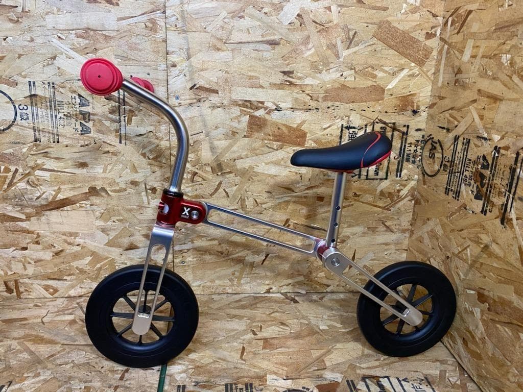 ランニングバイク　キックバイク FFC X-MINI PUSH BIKE RED