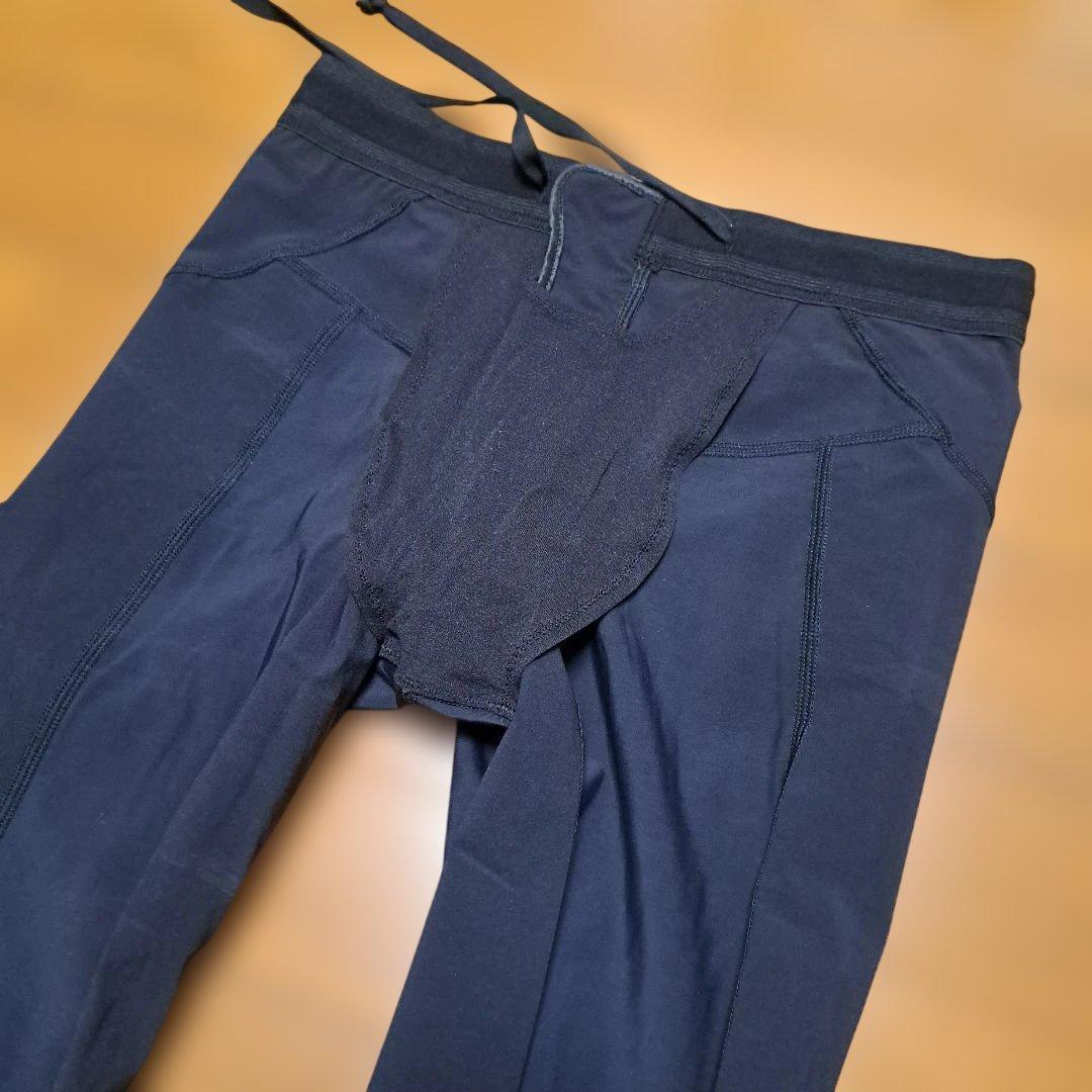【美品】C3fit フォーカスサポートロングタイツ 着圧 腰 太もも 膝メンズＭ