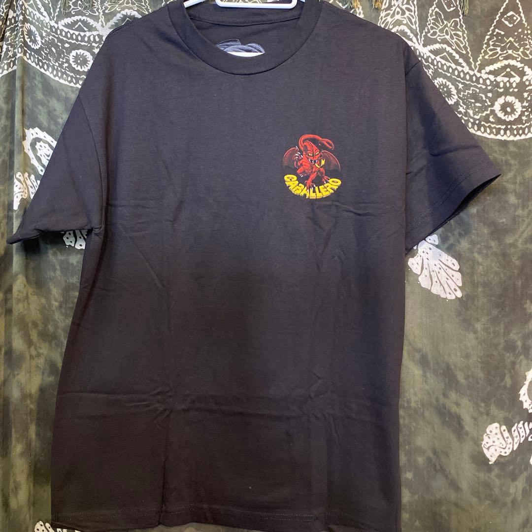 POWELLPERALT メンズスケートTシャツ ブラック　Lサイズ