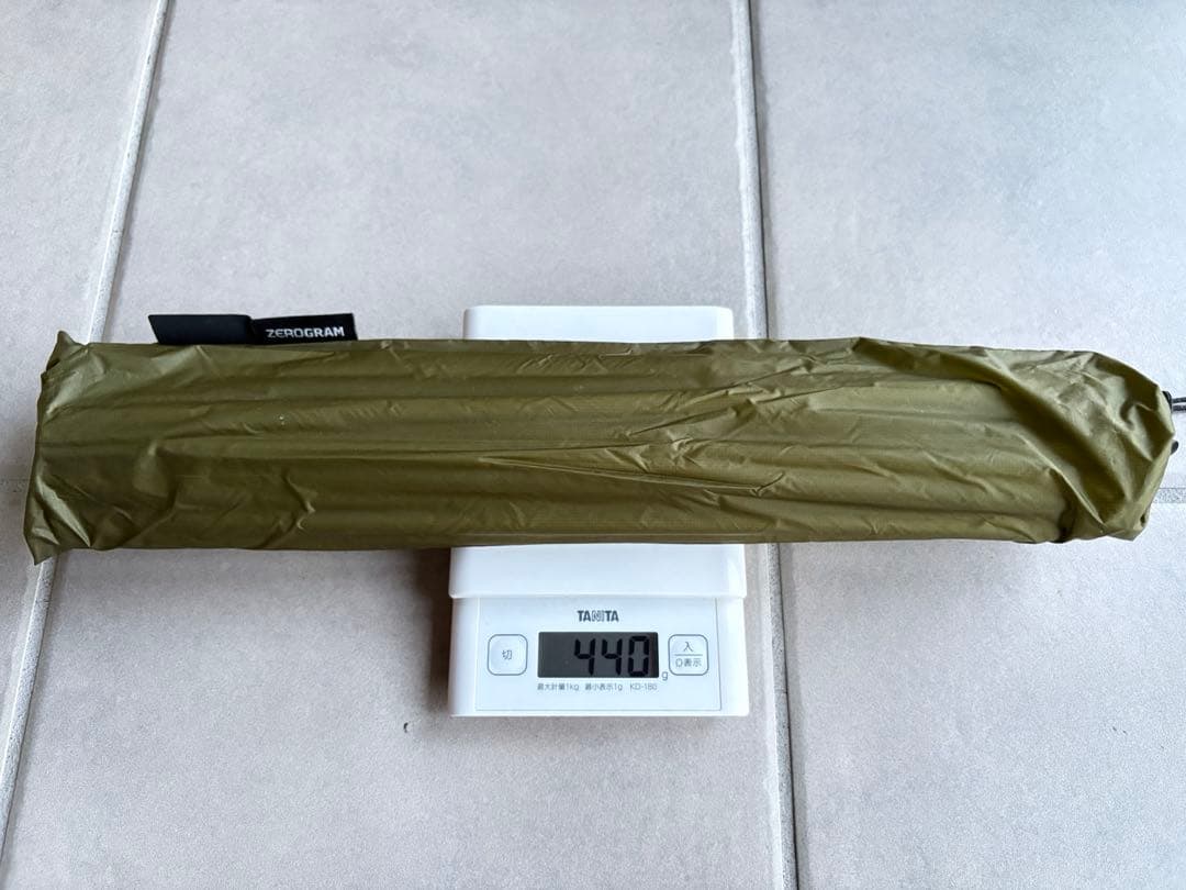【美品】ZEROGRAM El Chalten 1.5P テント