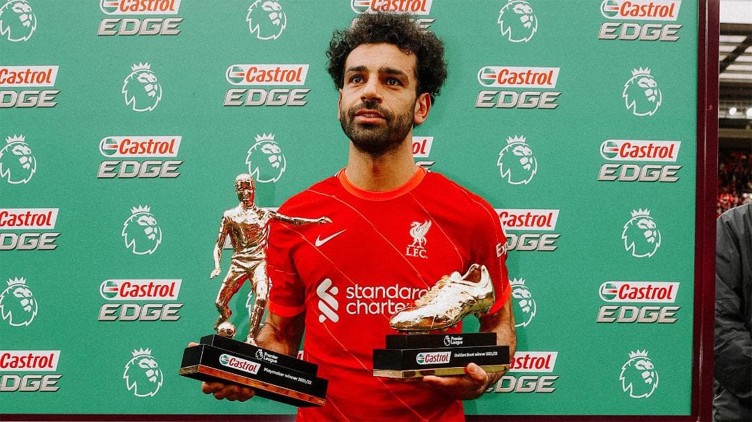 正規品NIKE リバプールFC 21/22 SALAH ホーム ユニフォーム L