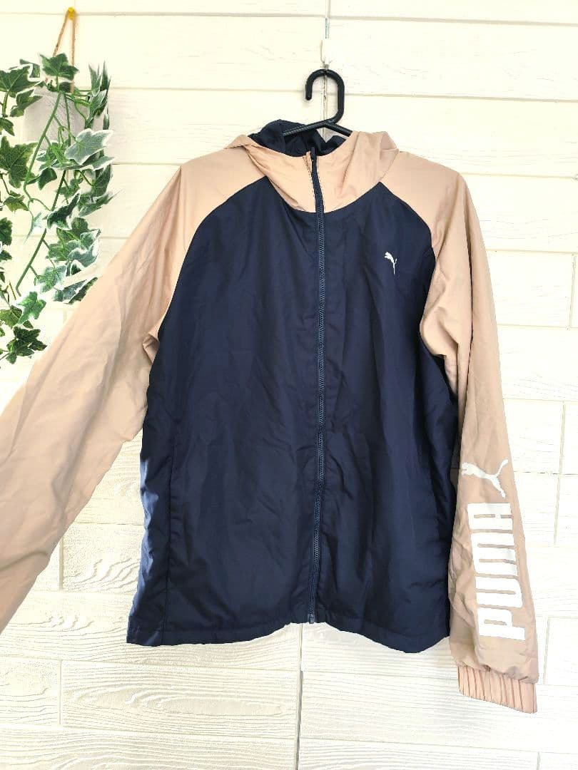 【美品】ウィンドブレーカー　ナイロンジャケット　PUMA　XL レディース