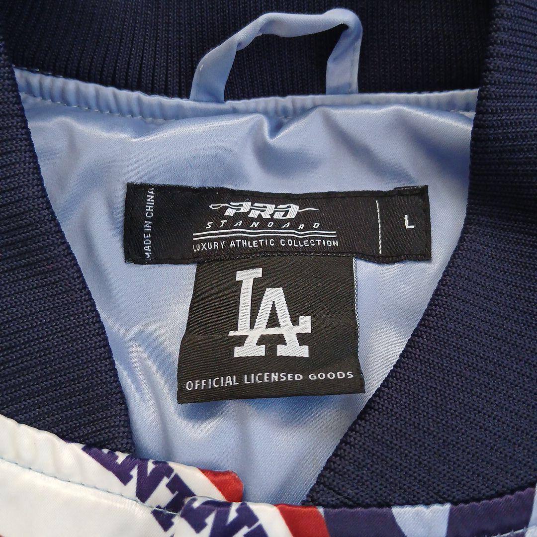 ドヂャースLA Dodgers パッチワークジャケット L
