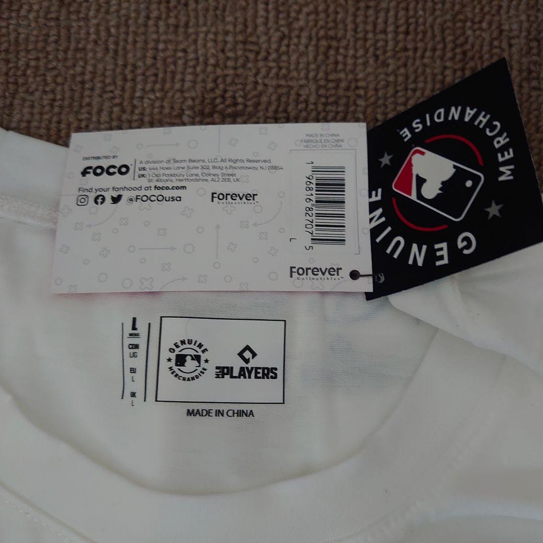 FOCO 大谷翔平 LAドジャース Tシャツ Ｌ 白 新品未使用 3枚セット