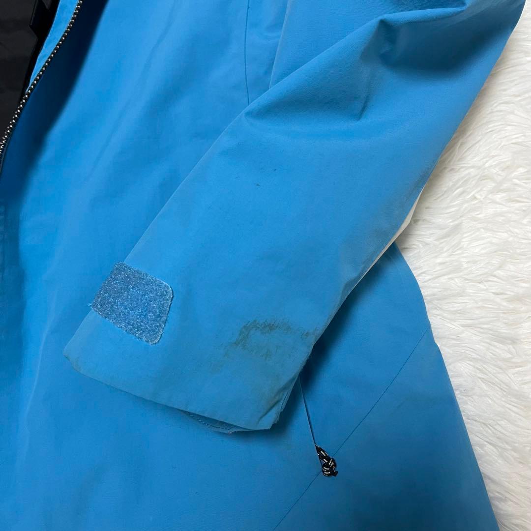 BURTON ak バートン ジャケット ブルー デカロゴ レディース 希少