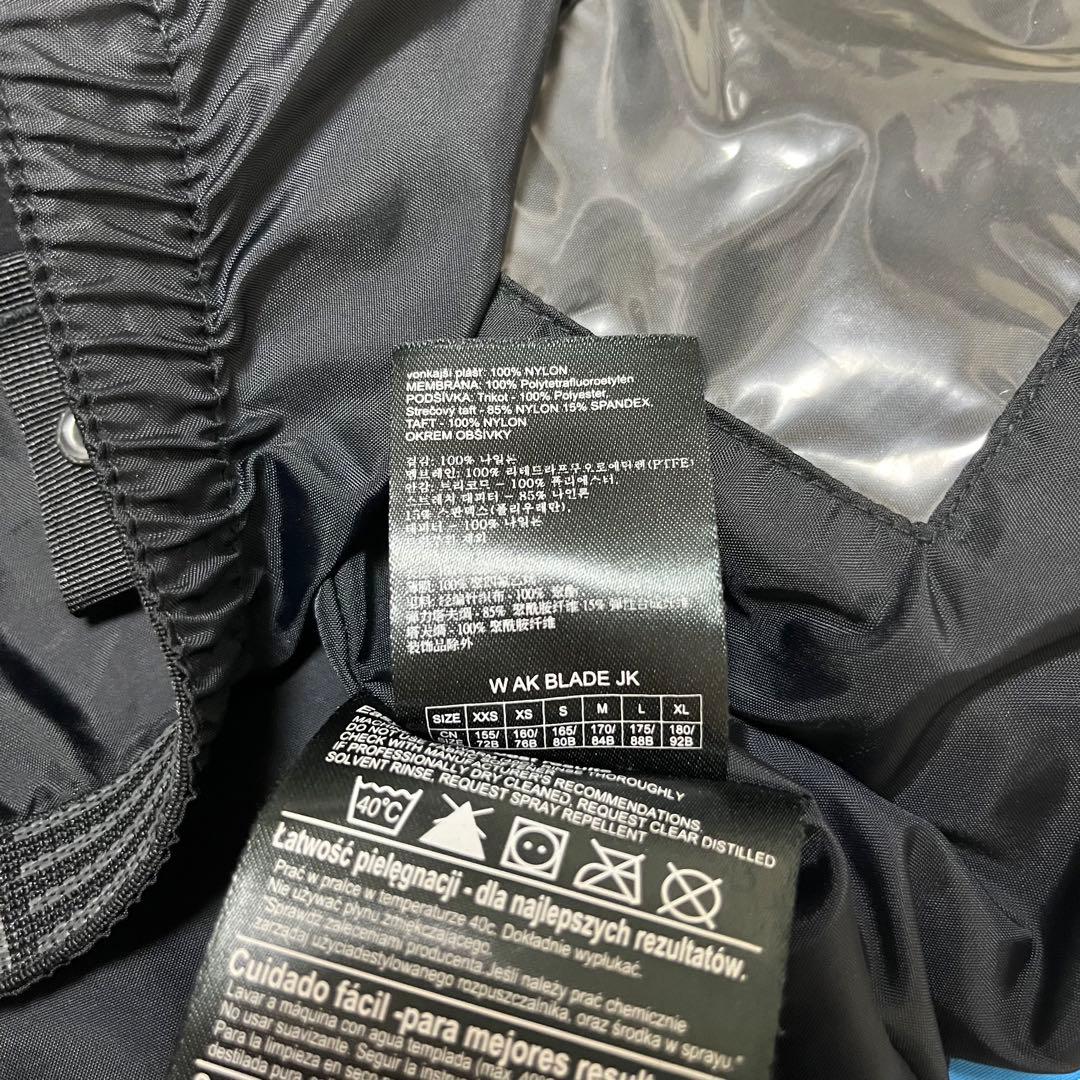 BURTON ak バートン ジャケット ブルー デカロゴ レディース 希少