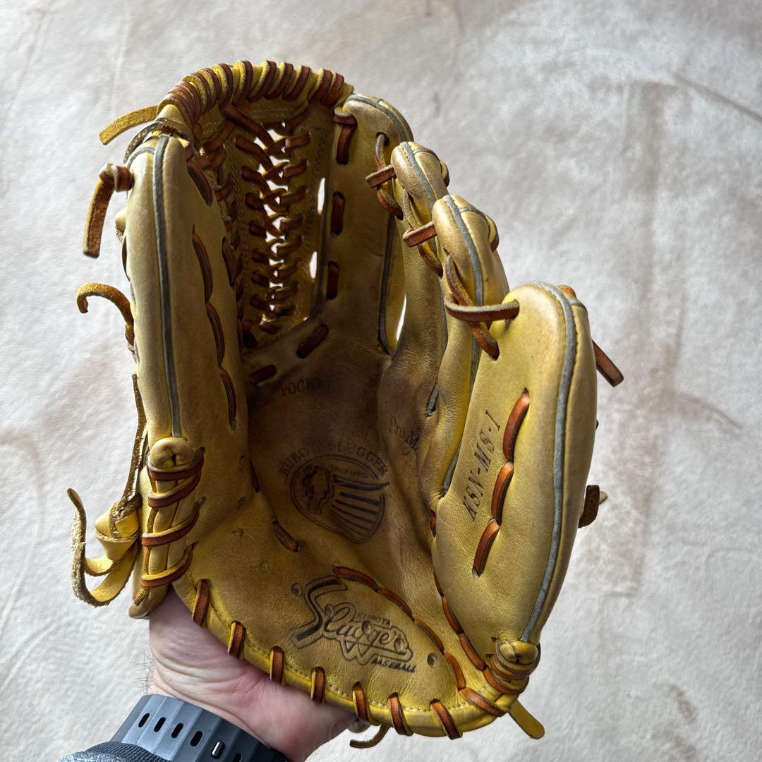 スラッガー Aggressive 軟式グローブ 内野手用 イエロー
