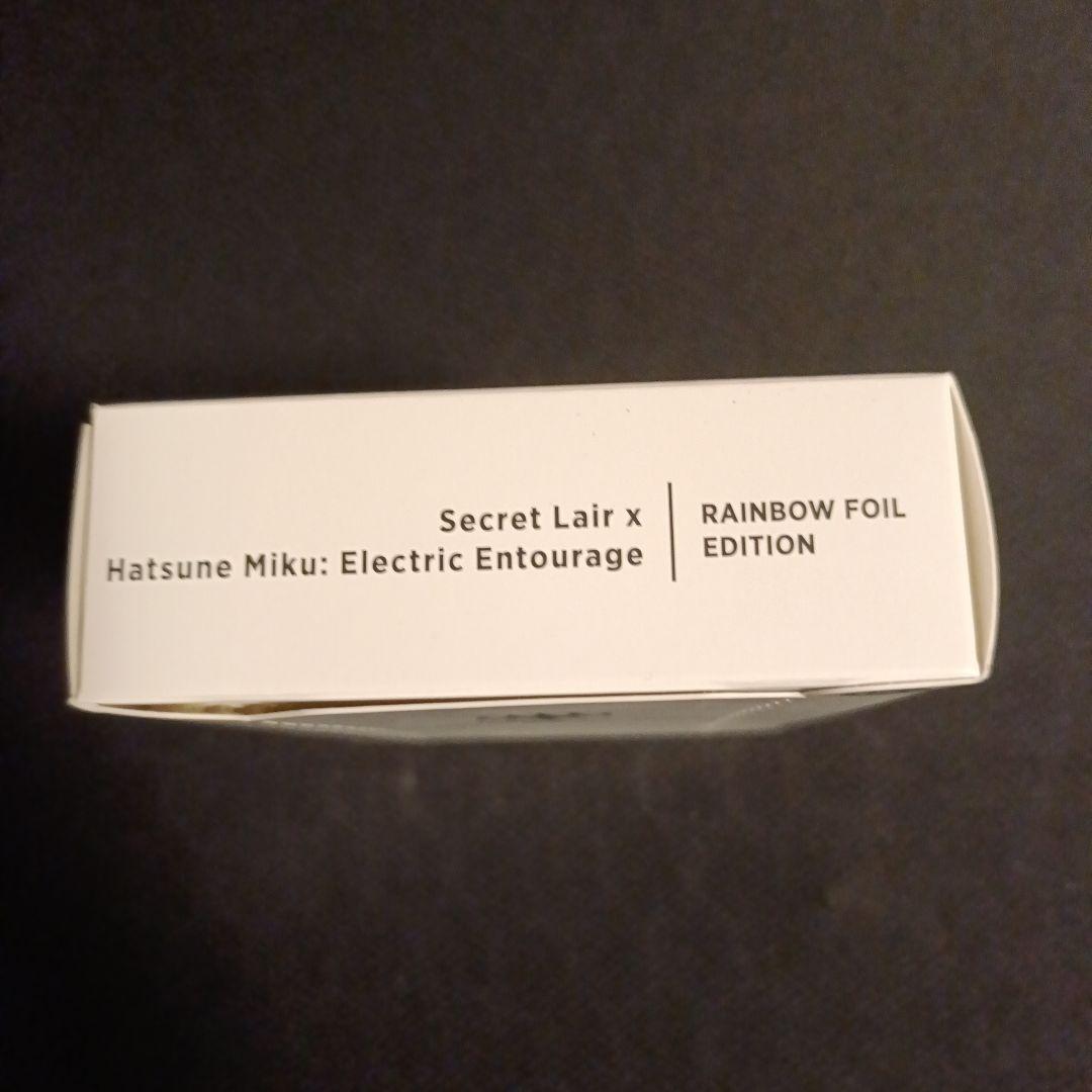 mtg初音ミク electoric entourage foil 日本語版