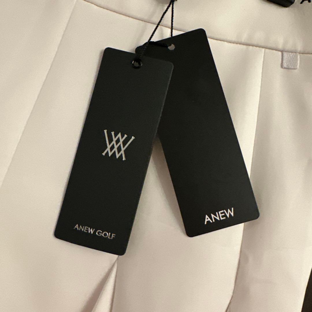 ANEW GOLF ホワイト プリーツスカート XS