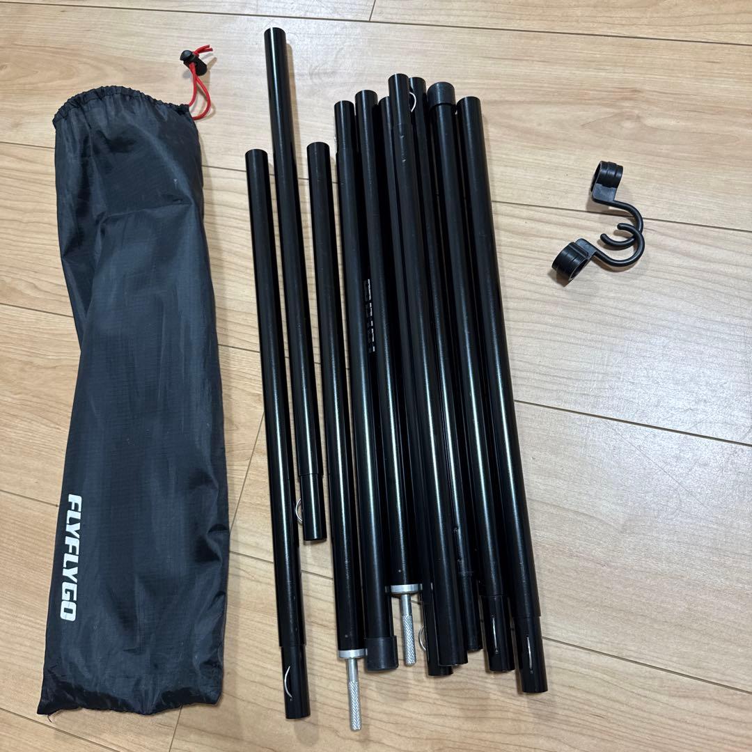 Ogawa ファシル 2ルームテント＋補助ポール、ロープ