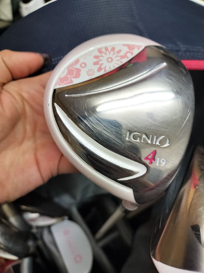 ゴルフバッグ　クラブ7本セット　IGNIO 初心者向