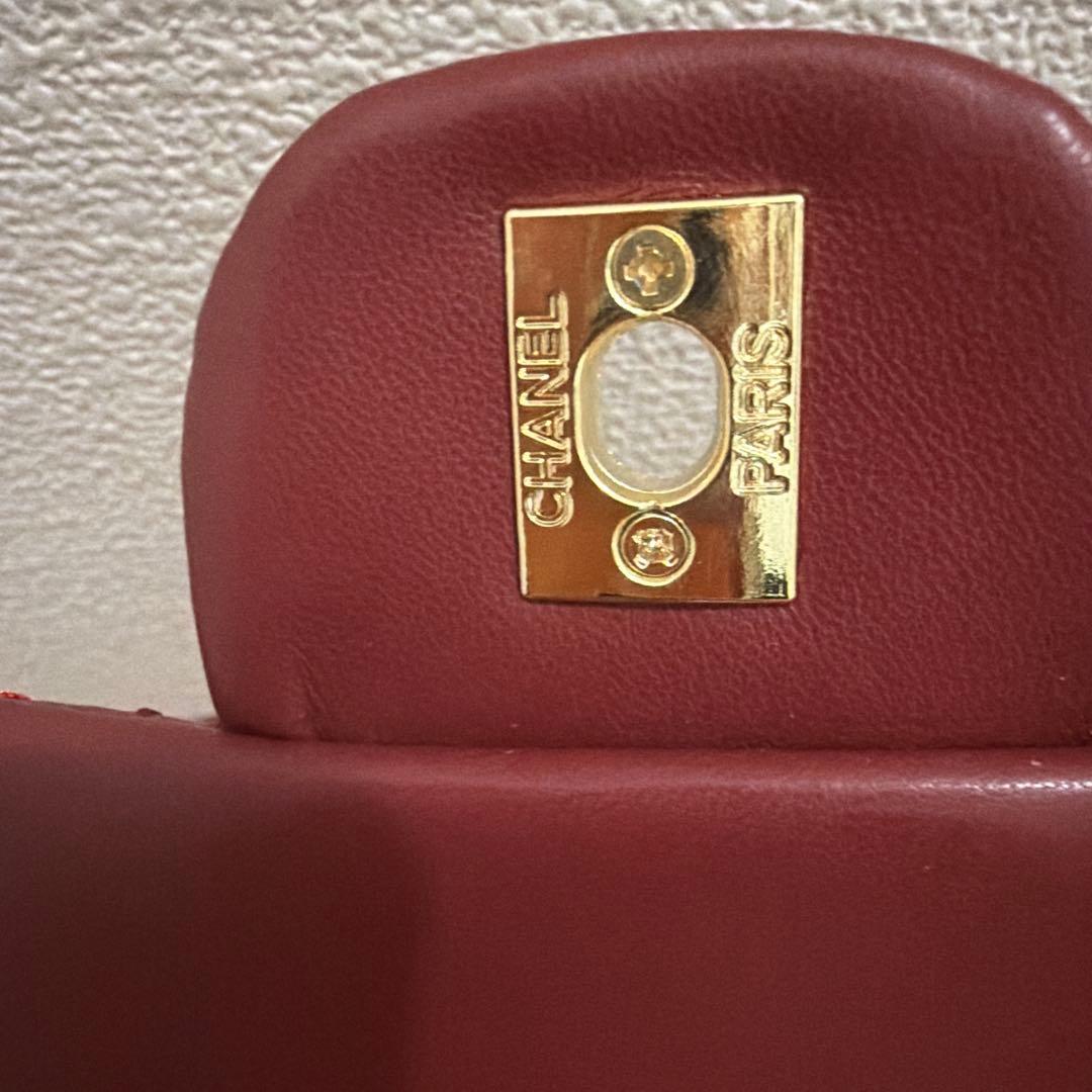 希少！早い者勝ちChanel ノベルティーバーガンディ 2weyショルダーバッグ