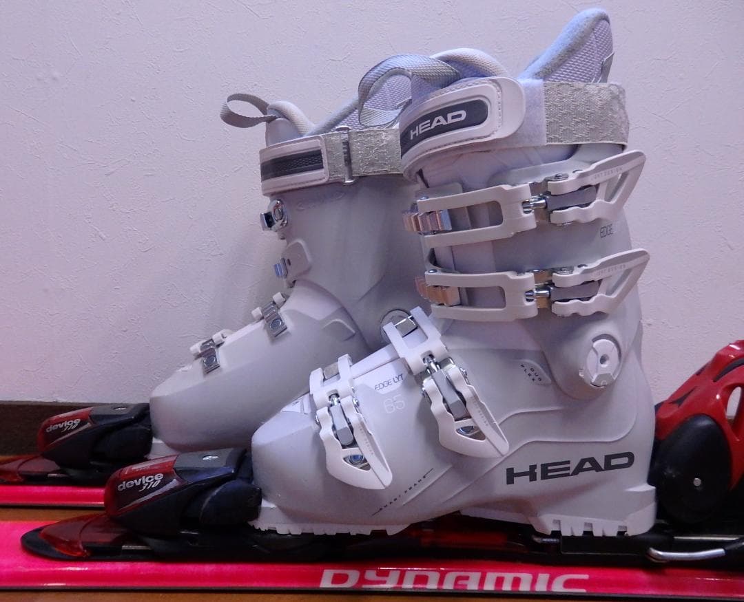 DYNAMIC,HEAD　板128ｃｍ、ブーツ23.0～23.5ｃｍ