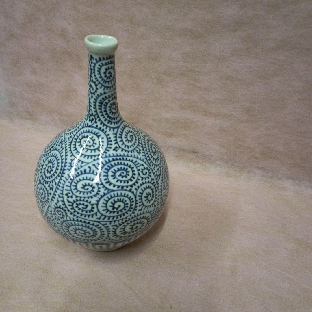 古伊万里　蛸唐草徳利　古美術　骨董品　古道具