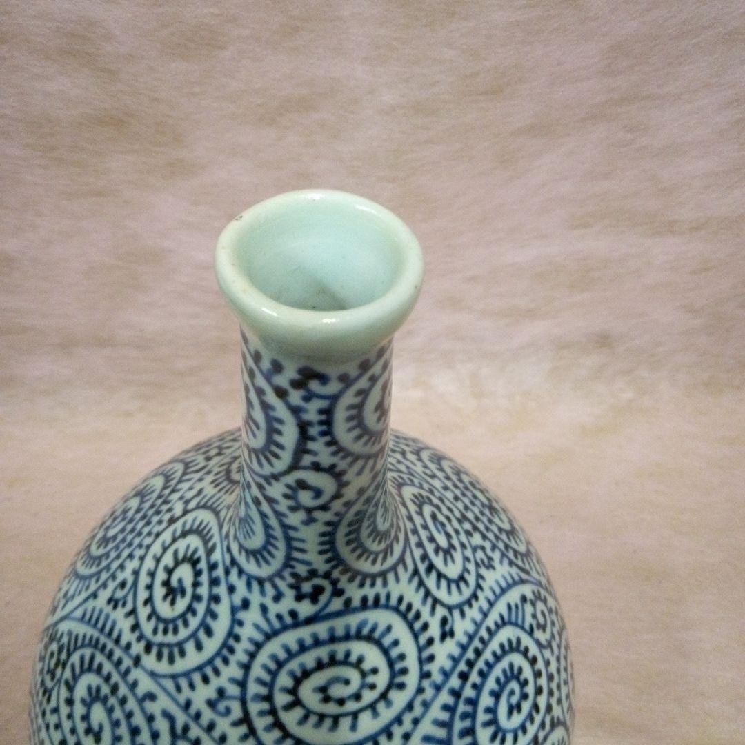 古伊万里　蛸唐草徳利　古美術　骨董品　古道具