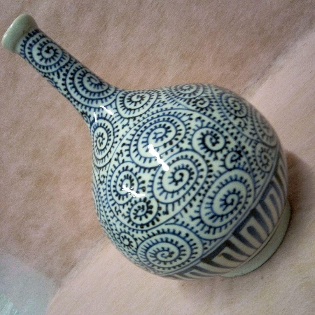 古伊万里　蛸唐草徳利　古美術　骨董品　古道具