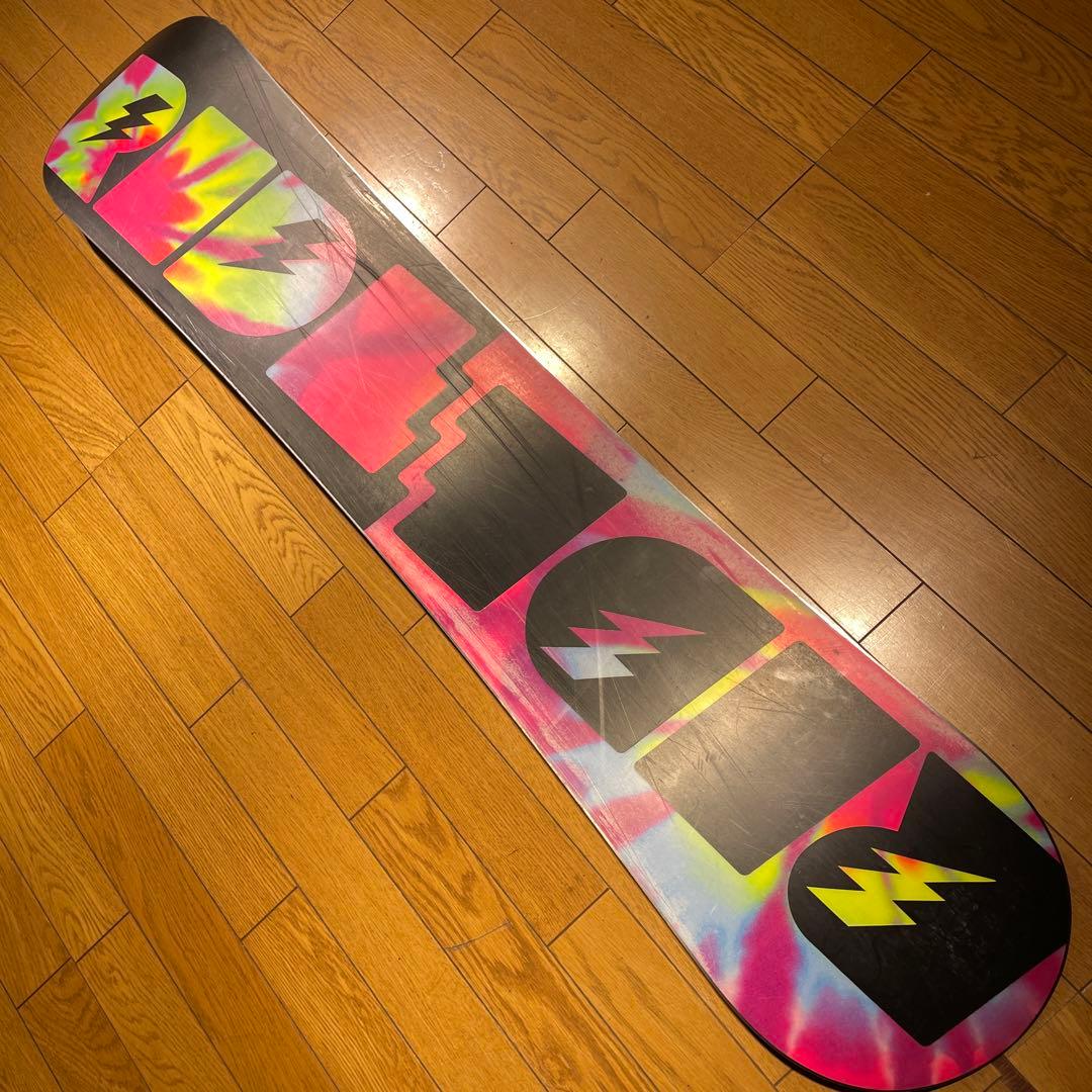いち 　RIDEライドSPLASH142cm 2点セット　初中級向け