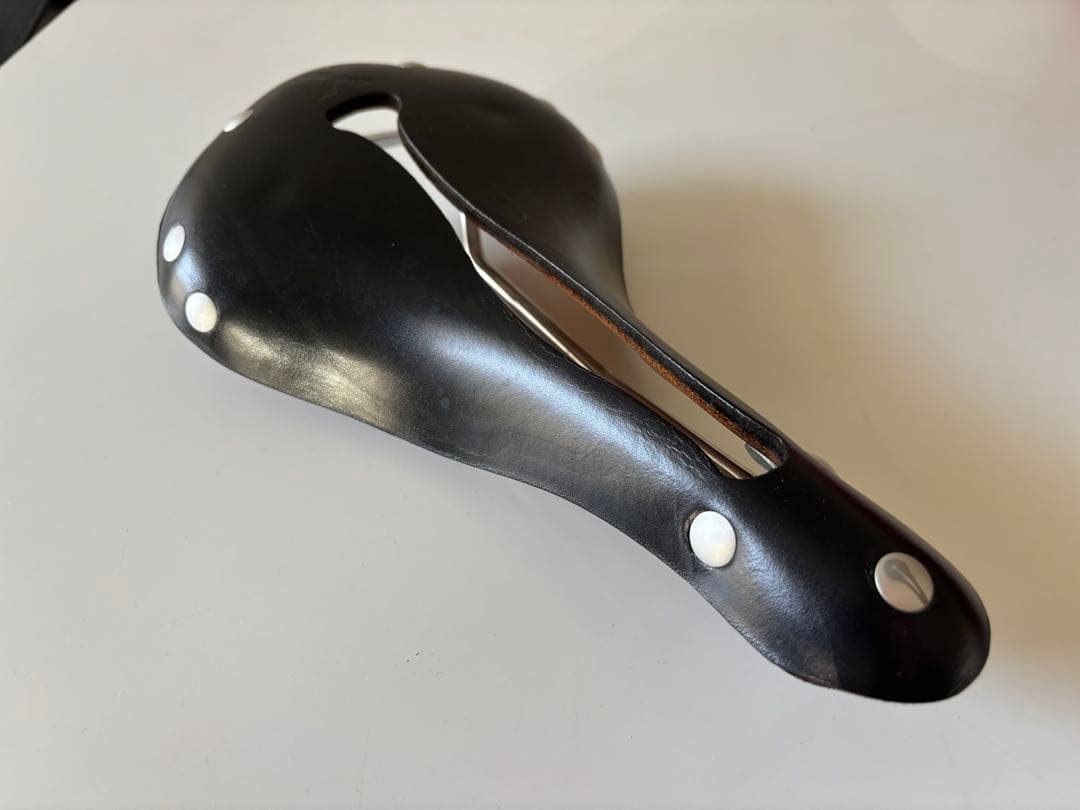 パーツ SELLE ANATOMICA leather saddle (black)