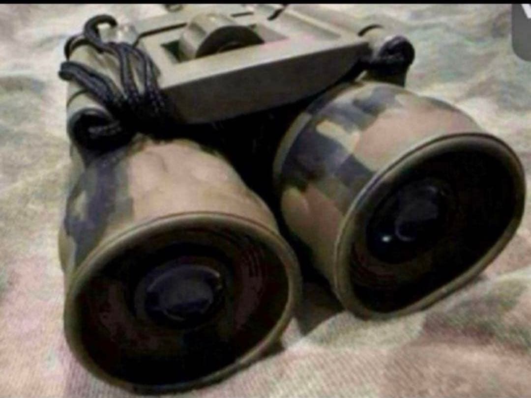 イラク戦日本陸自/米軍用双眼鏡昼夜兼用12x25 アメリカ製　高性能2万の品