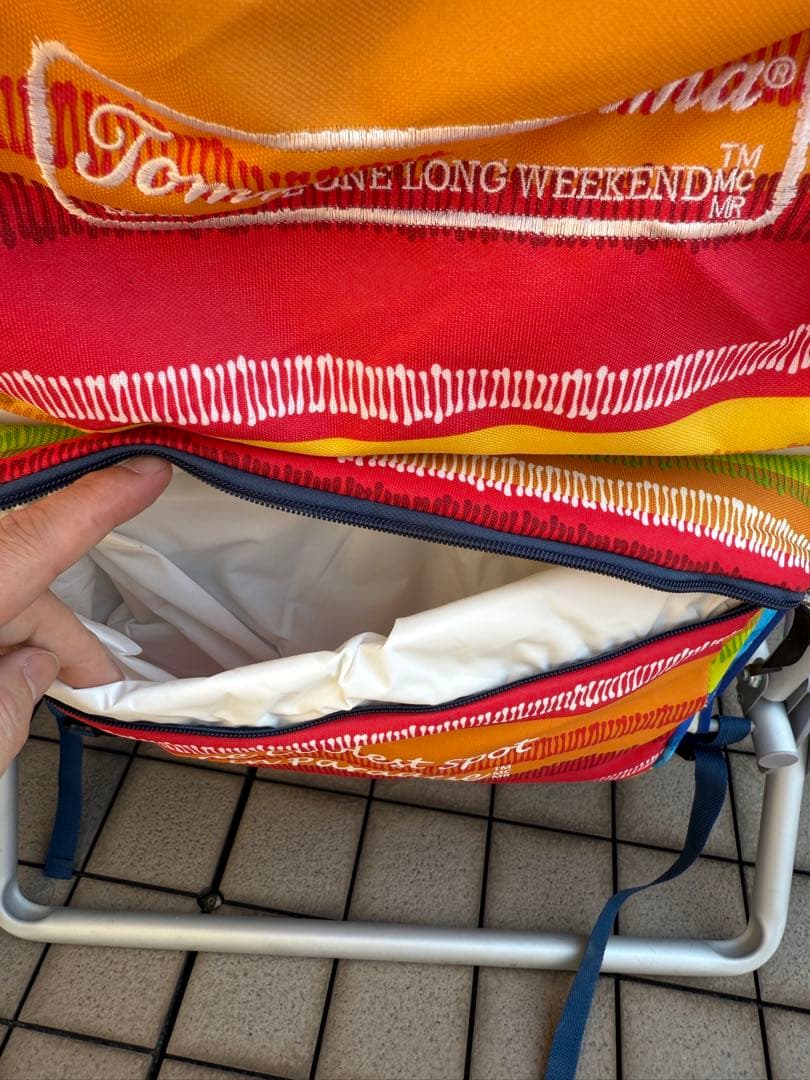 値下げ依頼者　 Bahama 折りたたみチェア ストライプ