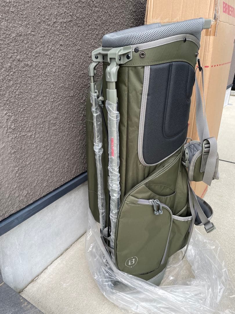 BRIEFING　キャディゴルフバッグ オリーブ CR-4 #02 XP 限定品
