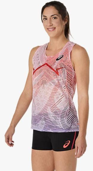 アシックス　SPEEDシングレット　サイズ　S　ランニングウエア　女性用