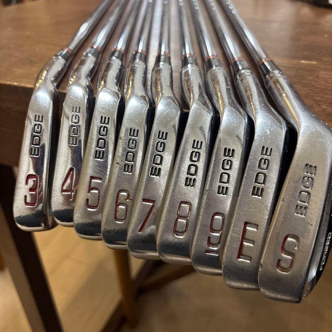 ベンホーガンBenHogan EDGE FORGED☆アイアン9本セット名器希少