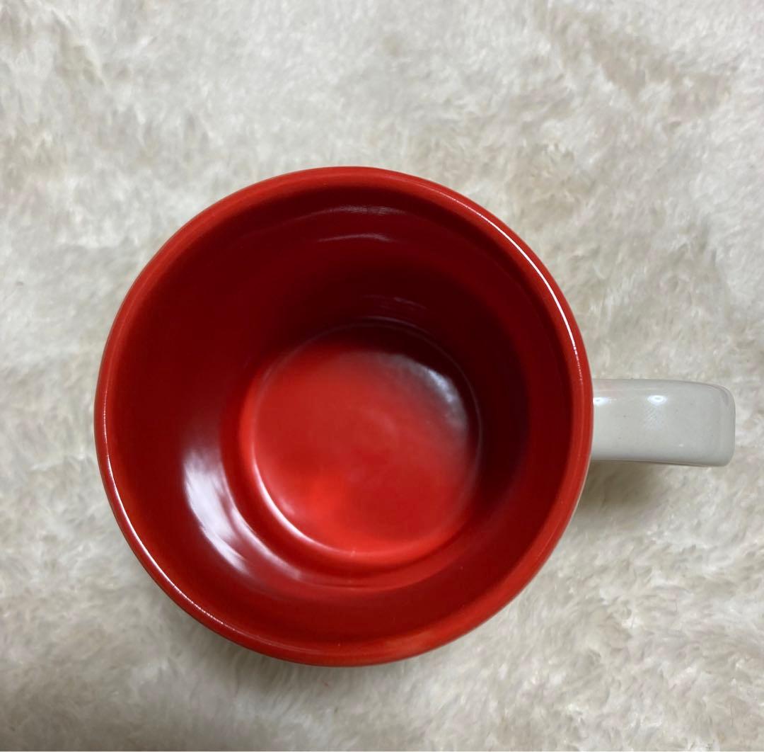・未使用・希少・ルクルーゼ ・ミッキーマウス・TABLEWARE SET・レッド