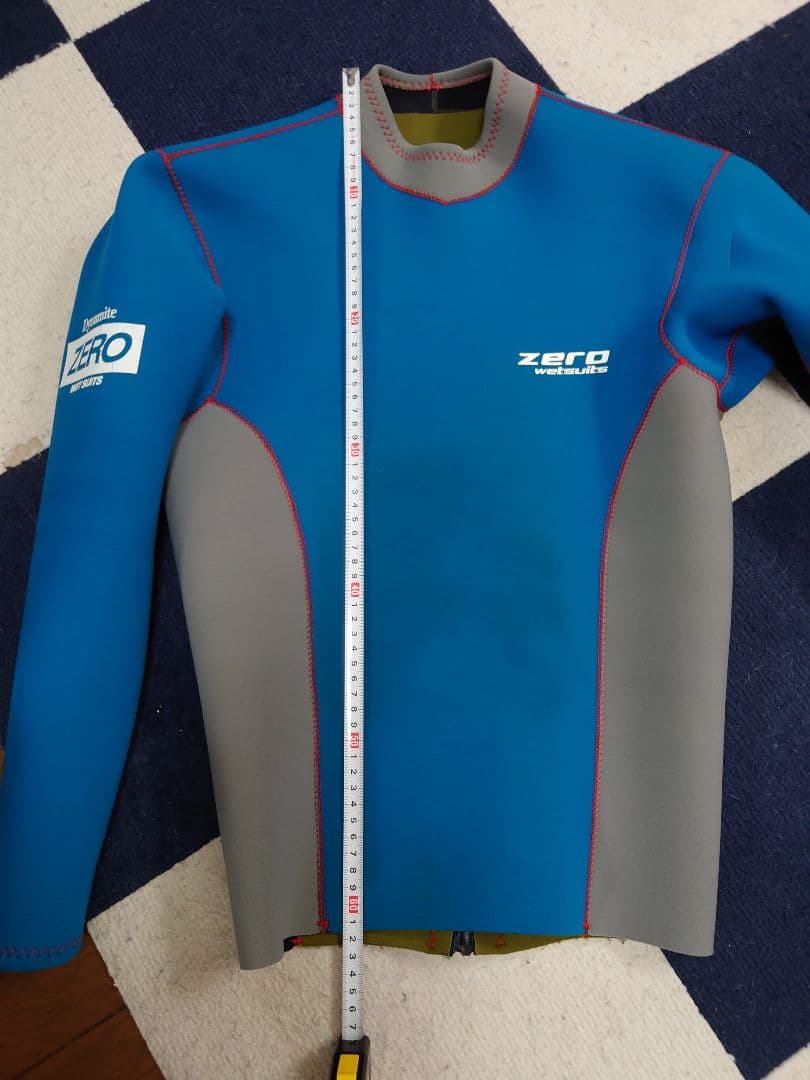 値下 ZERO WET SUITS ウエットスーツ 長袖タッパー ステッカー付き