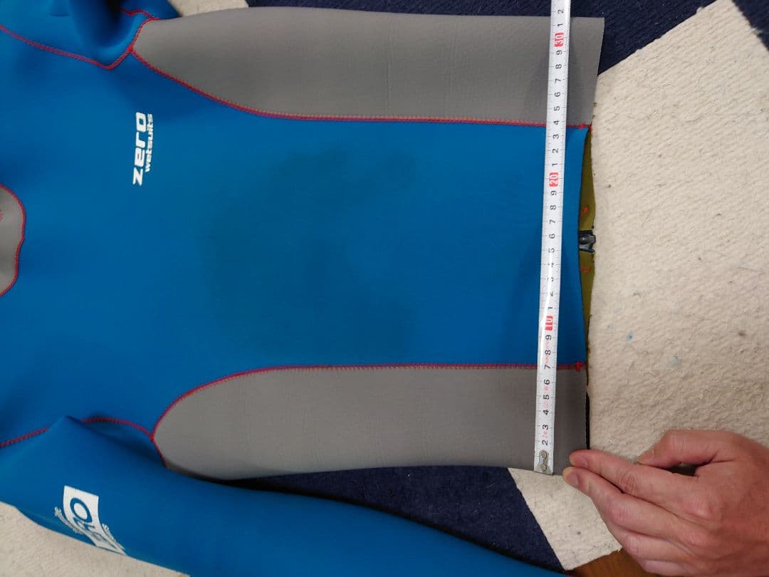 値下 ZERO WET SUITS ウエットスーツ 長袖タッパー ステッカー付き