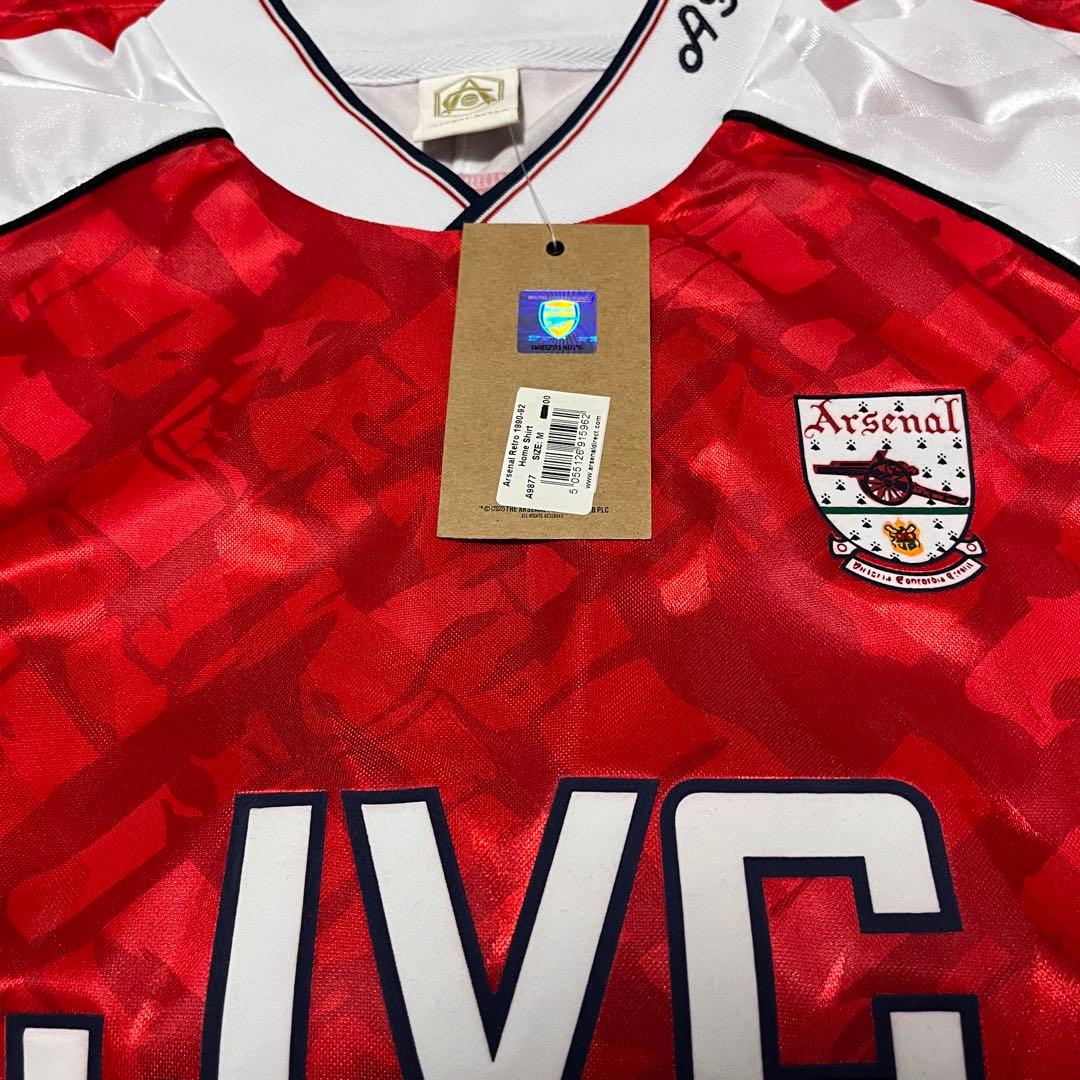 90/91 アーセナル アダムス arsenal公式復刻ユニフォーム BNWT