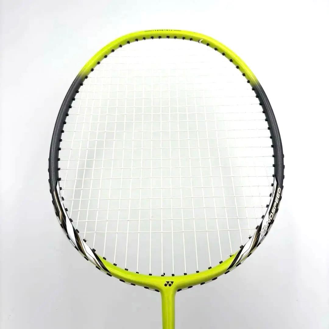 美品　ヨネックス　ナノスピード77　バトミントン ラケット　YONEX