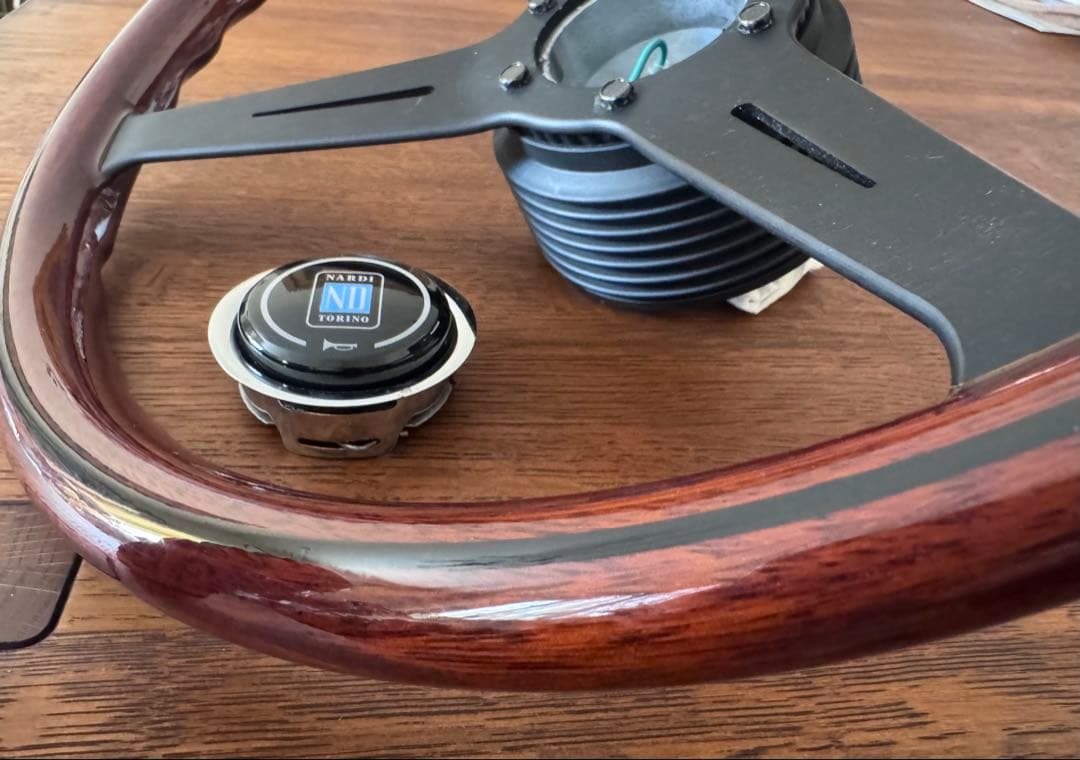 NARDI ナルディ ウッドハンドル、シフトノブJA11ハンドルポスト