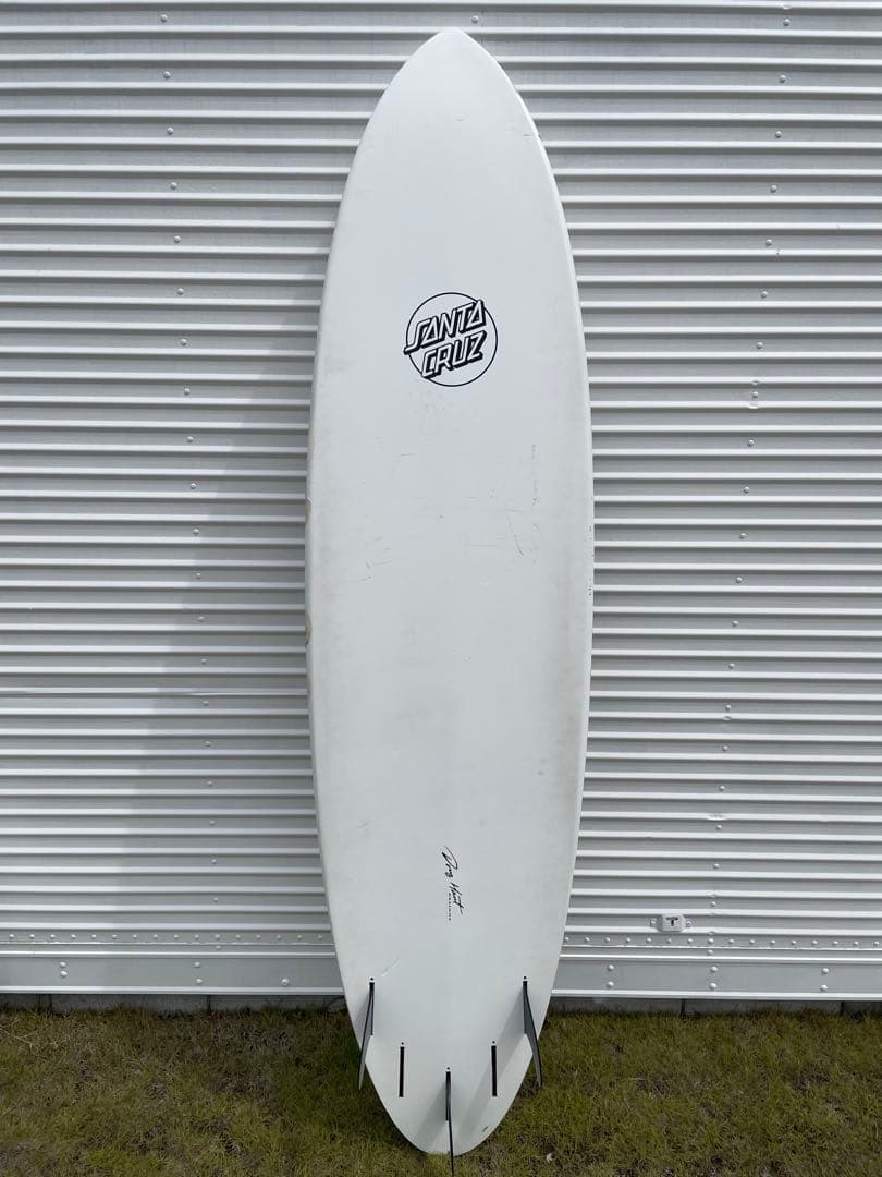 7'6\" Santa Cruz ミッドレングスサーフボード エポキシファンボード