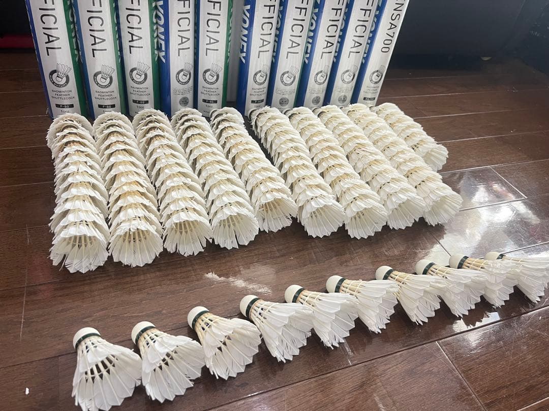 ■ヨネックス■バドミントン■ ■シャトル■ニューオフシャル■ ■合計124個■