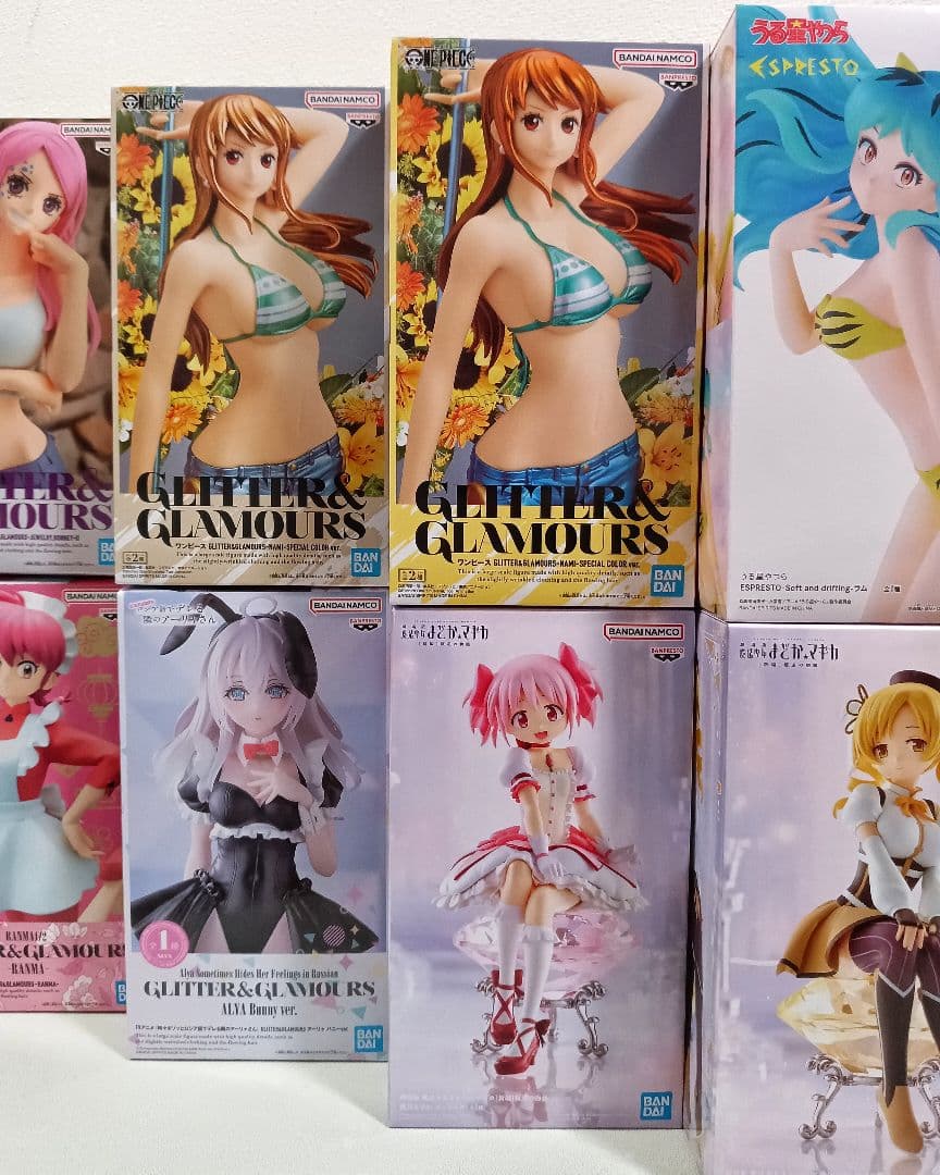 美少女系フィギュア まとめ売り 計８個 GLITTER&GLAMOURSなど