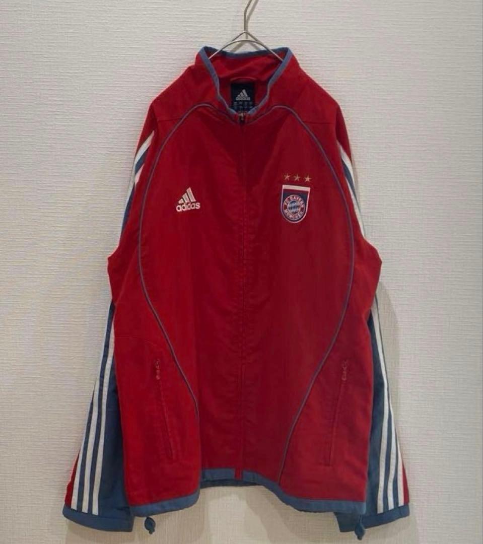 adidas バイエルンミュンヘン ジャケット／ナイロン ジャージ アディダス