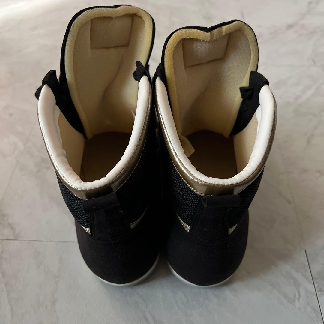 大*吉様 asics ボクシングシューズ 25.5cm ブラック
