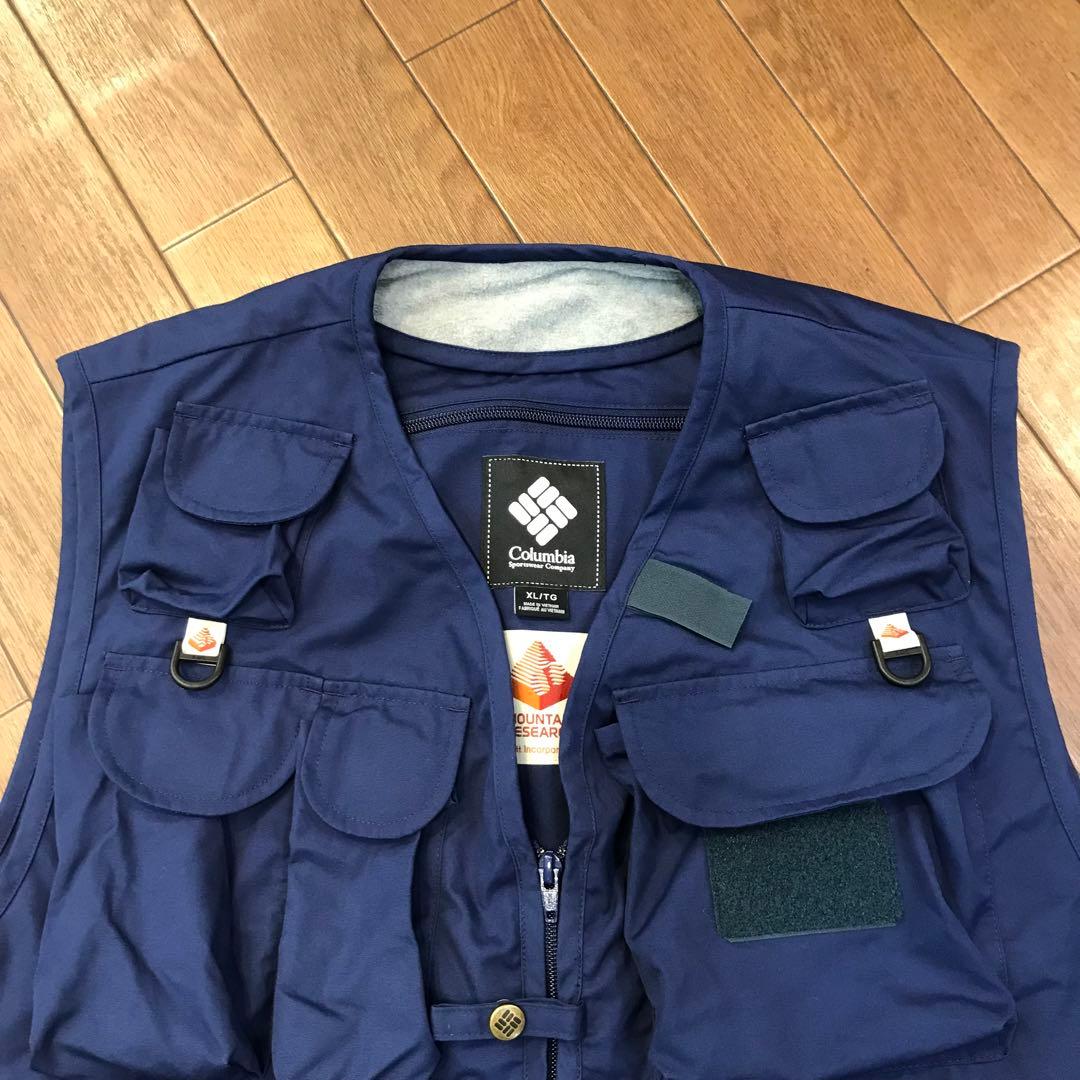 Columbia × MOUNTAIN RESEARCH フィッシングベスト