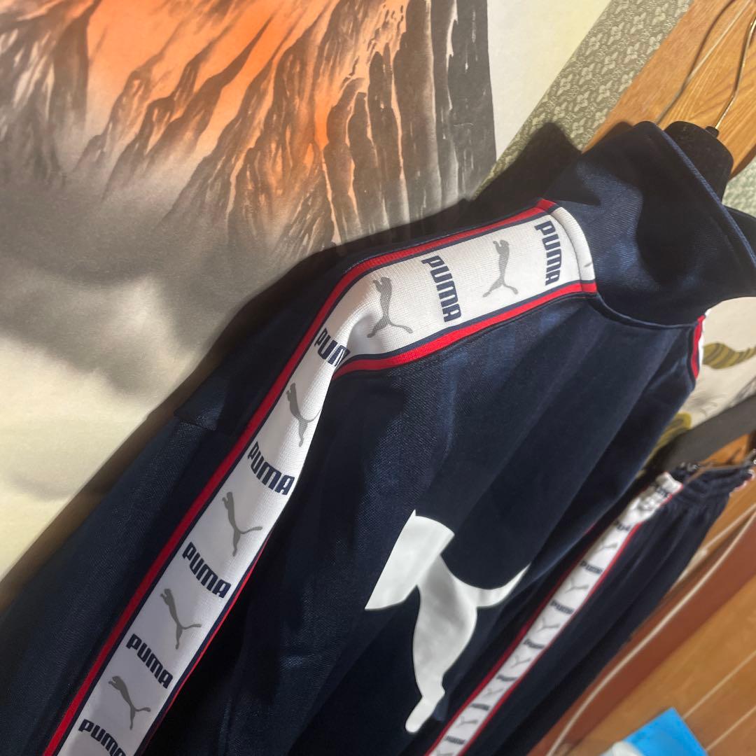 PUMA プーマ　トラックジャケット　ストライプ　ジャージ　セットアップ　2XL