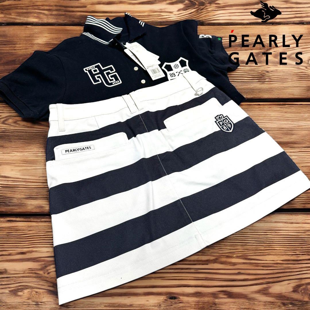 PEARLY GATES❣️ストレッチさらさらスカート 美品