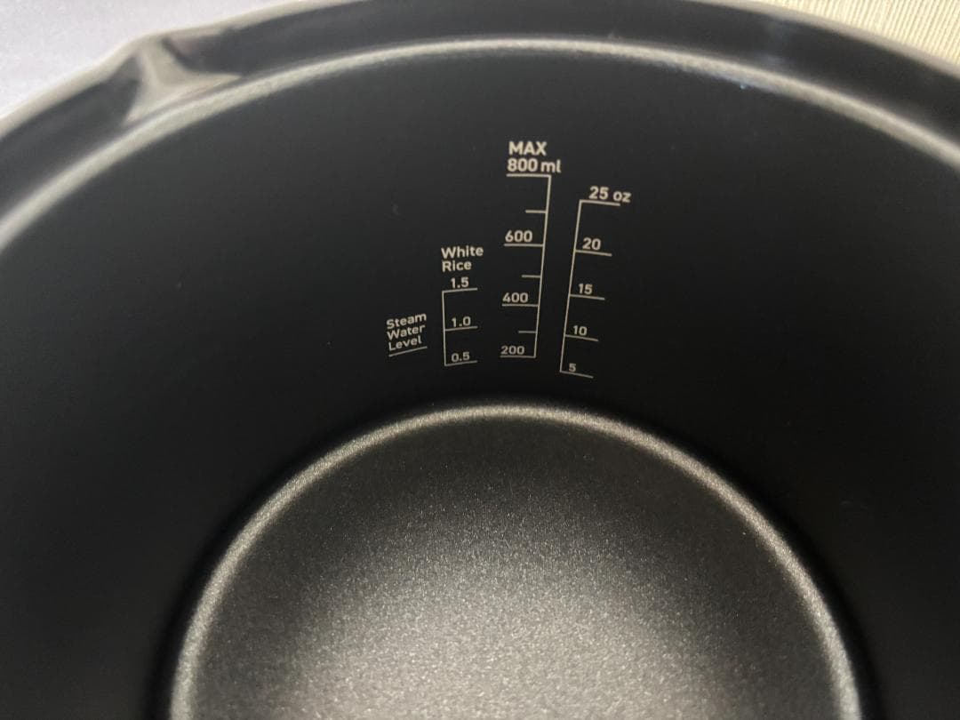 エレコム NESTOUTネストアウト 電気調理器 電気炊飯器COOKER-1黒