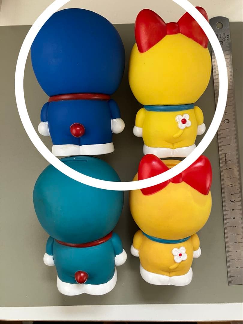 激レア　レトロ　ドラえもん・ドラミ フィギュア 2体セット
