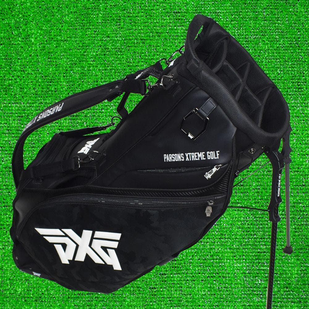 PXG/ゴルフ スタンド式 キャディバッグ【ブラック/カモ】超美品！