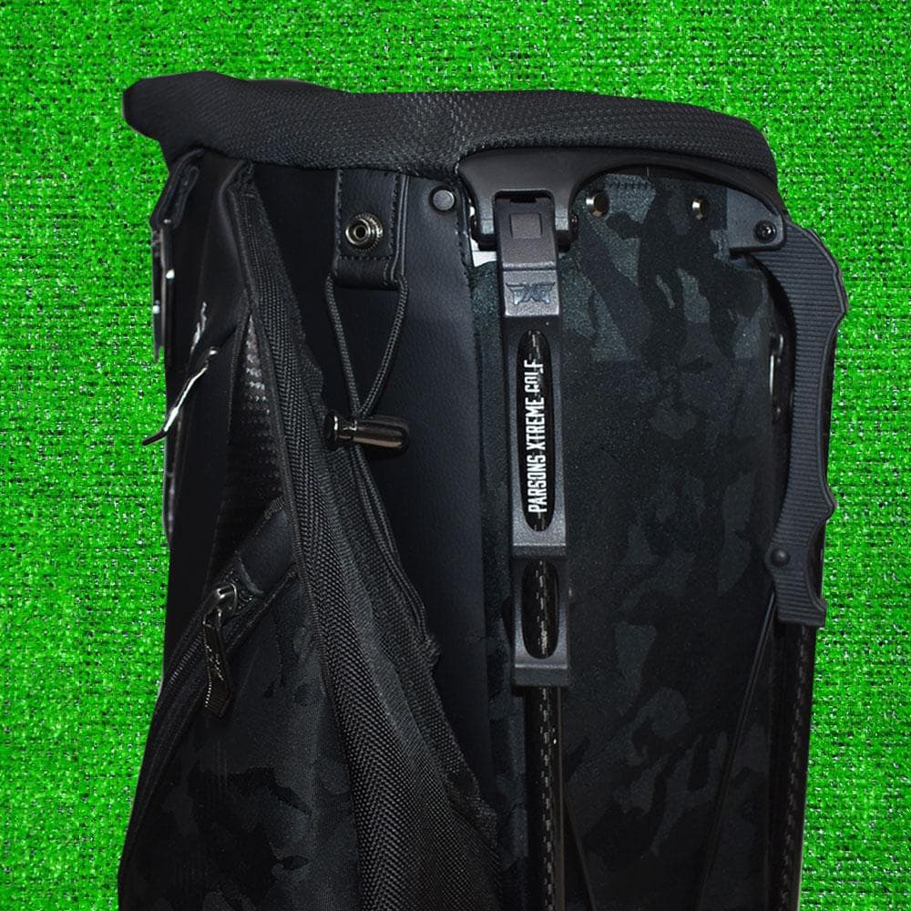 PXG/ゴルフ スタンド式 キャディバッグ【ブラック/カモ】超美品！