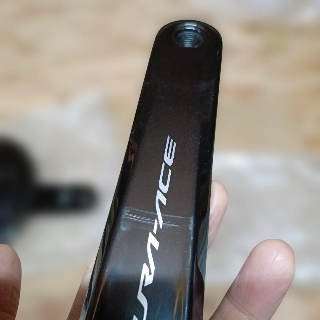 良品　DURACE FC-09 クランクセット 11S　 52/36　170