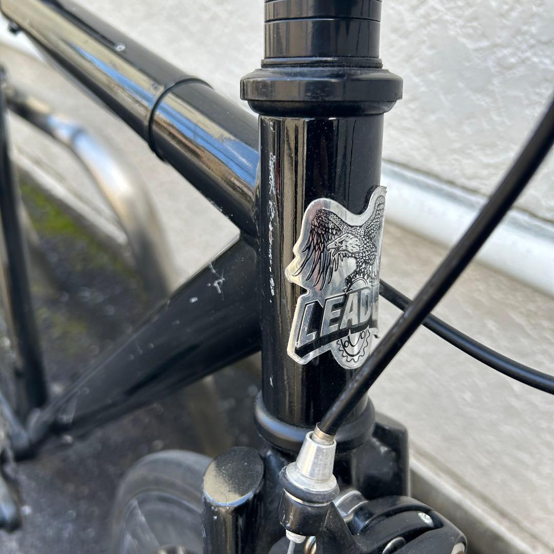 自転車本体 LEADER - Angelino PTG Black size M