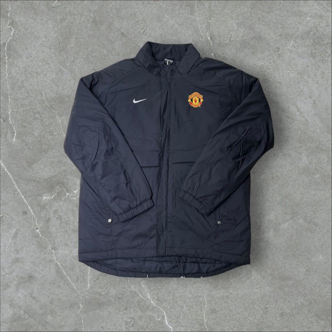 00s 2way NIKE マンチェスターユナイテッド　ジャケット　M ブラック