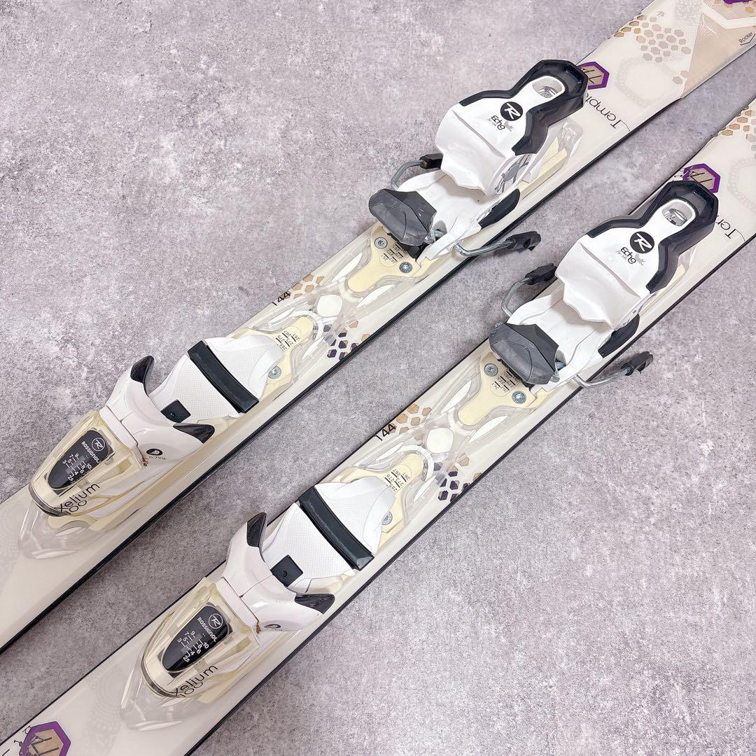 ロシニョール テンプテーション77 144cm レディース 女 スキー板 セット