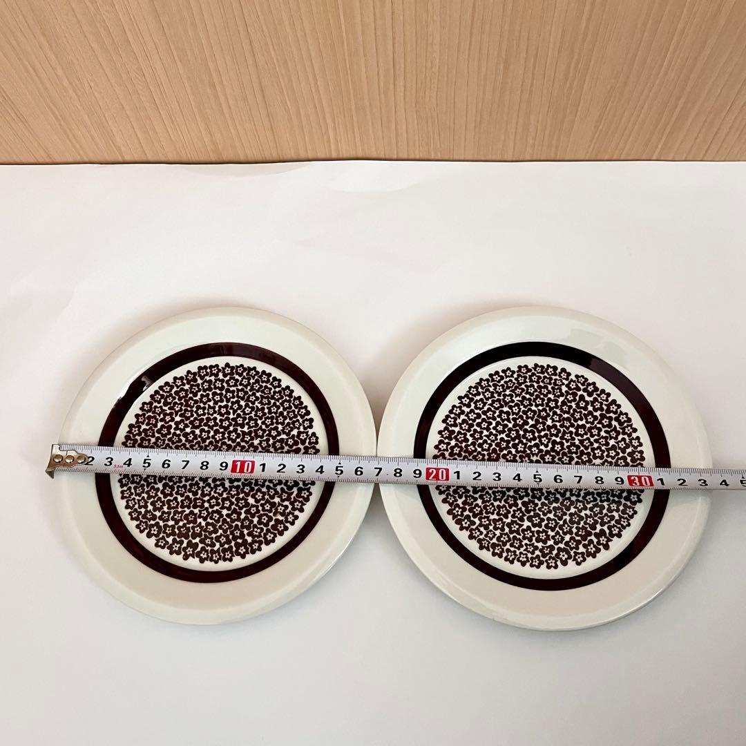 アラビア ファエンツァ 17cm プレート 2枚セット
